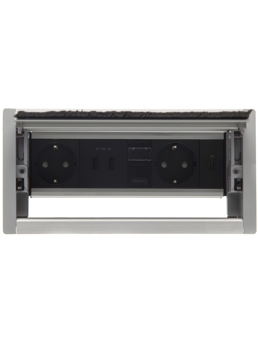 Блок электрических розеток Sash 12061 Silver NAVAKO  - Вид №1