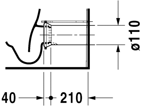 21420900002 Компакт унитаз с бачком Белый Duravit D-Code Германия - Вид №5
