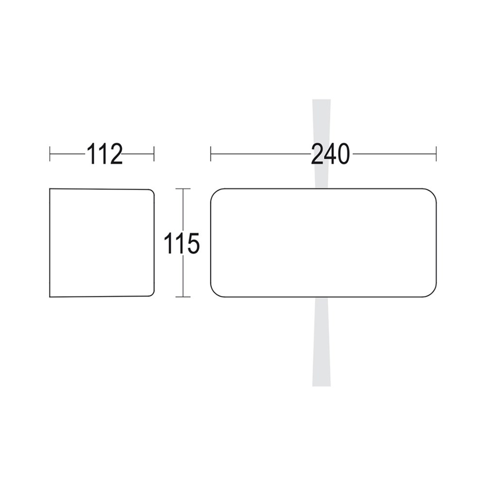 Modo Ghidini Modo .05 Темно-Cерый (Матовый) - Вид №1