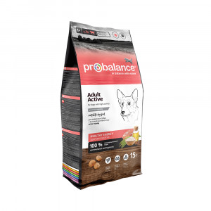 ПР0059570 Корм для собак Active сух. 15кг PROBALANCE