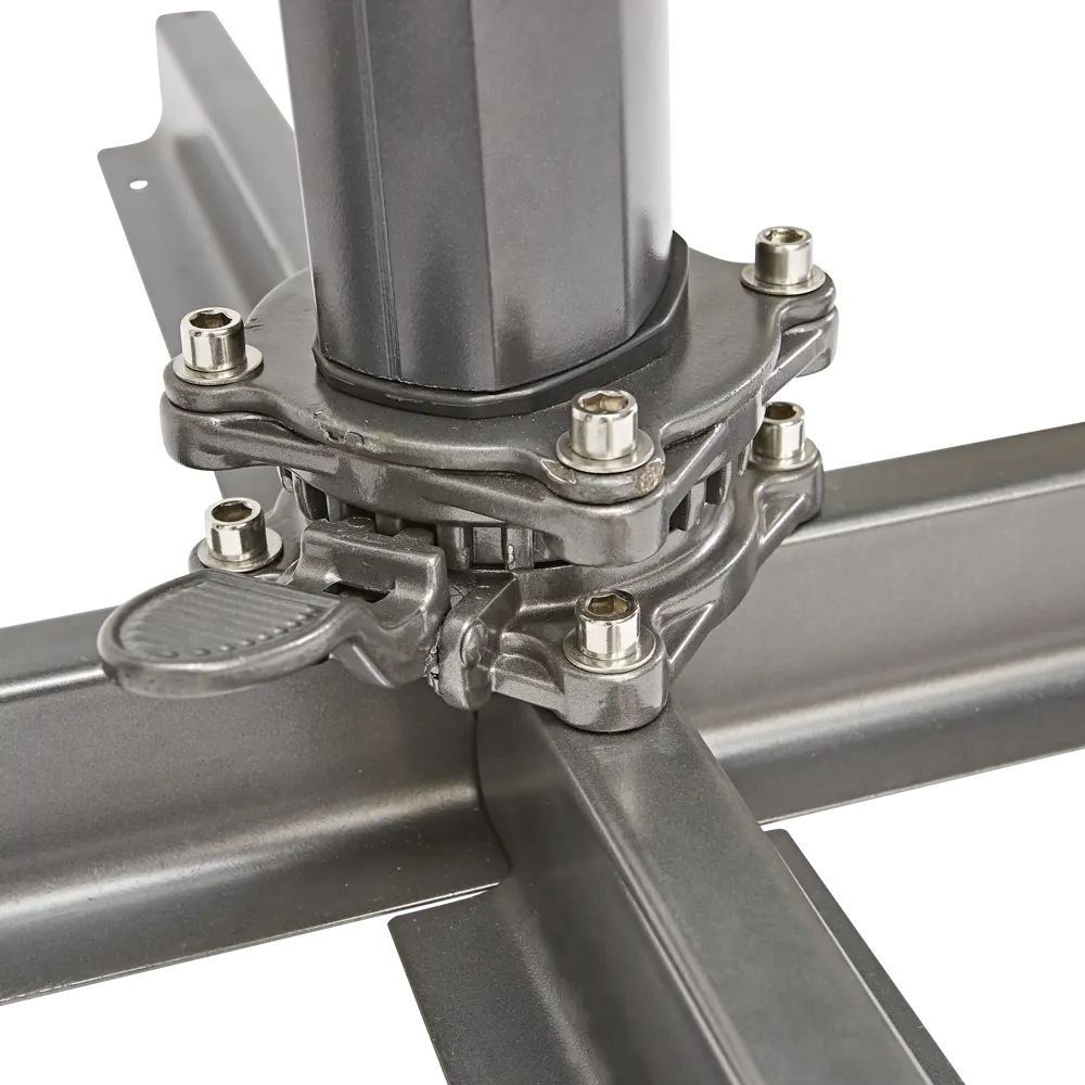 Naterial Aura — садовый зонт с боковой стойкой 286×286 см белый 82232810 STLM-1570652 - Вид №16