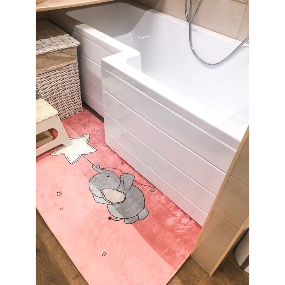 Ковёр «Kids Dream 01» 0.7х1.4 м цвет розовый BOYBO TEKSTIL STLM-2114009 - Вид №1