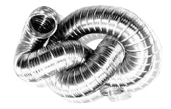 Воздуховод алюм. гофрир.(д=120), 12ВА 3 м 00671