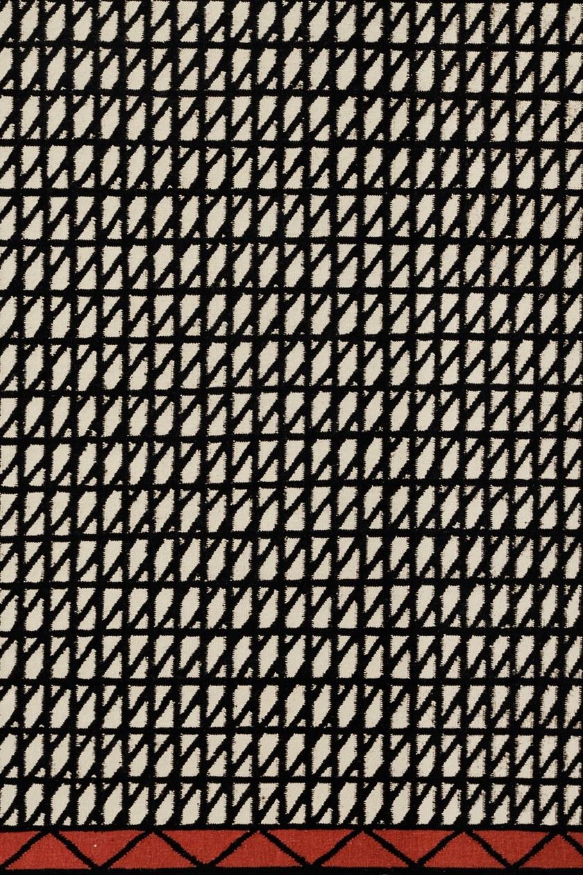 I + I Прямоугольный коврик ручной работы с геометрическими мотивами sun-id-1349240 - Вид №2