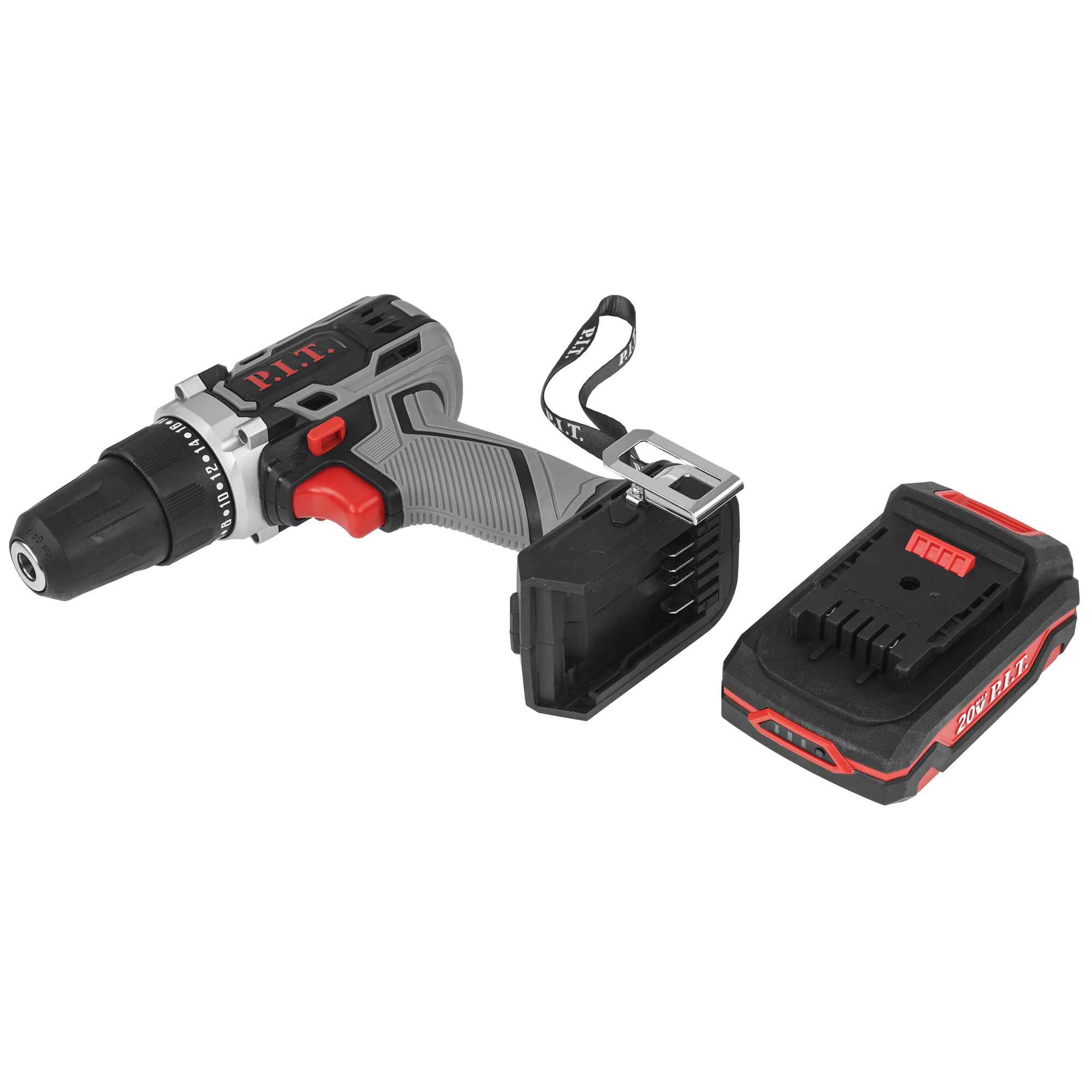 Дрель-шуруповерт PIT PBM20H-10B/1 OnePower 20V 9086499 STDN-0093824 - Вид №5