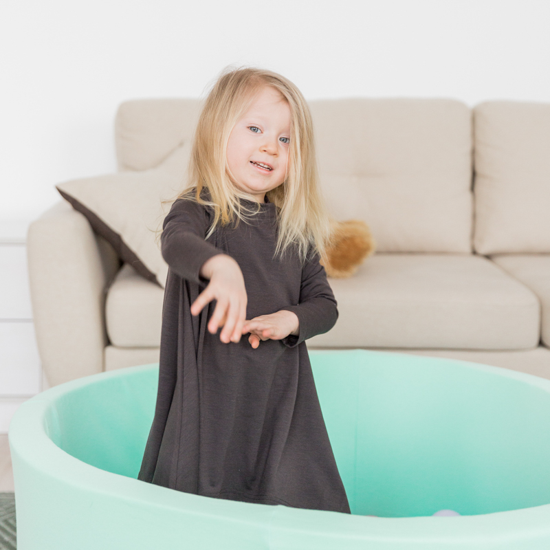 Сухой бассейн для детей бирюзовый VAMVIGVAM  281499 Зеленый Santreyd  - Вид №4