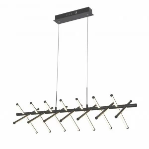 Подвесная светодиодная люстра Favourite Carcass 2382-14P FAVOURITE ДИЗАЙНЕРСКИЕ, CARCASS 313370 Черный