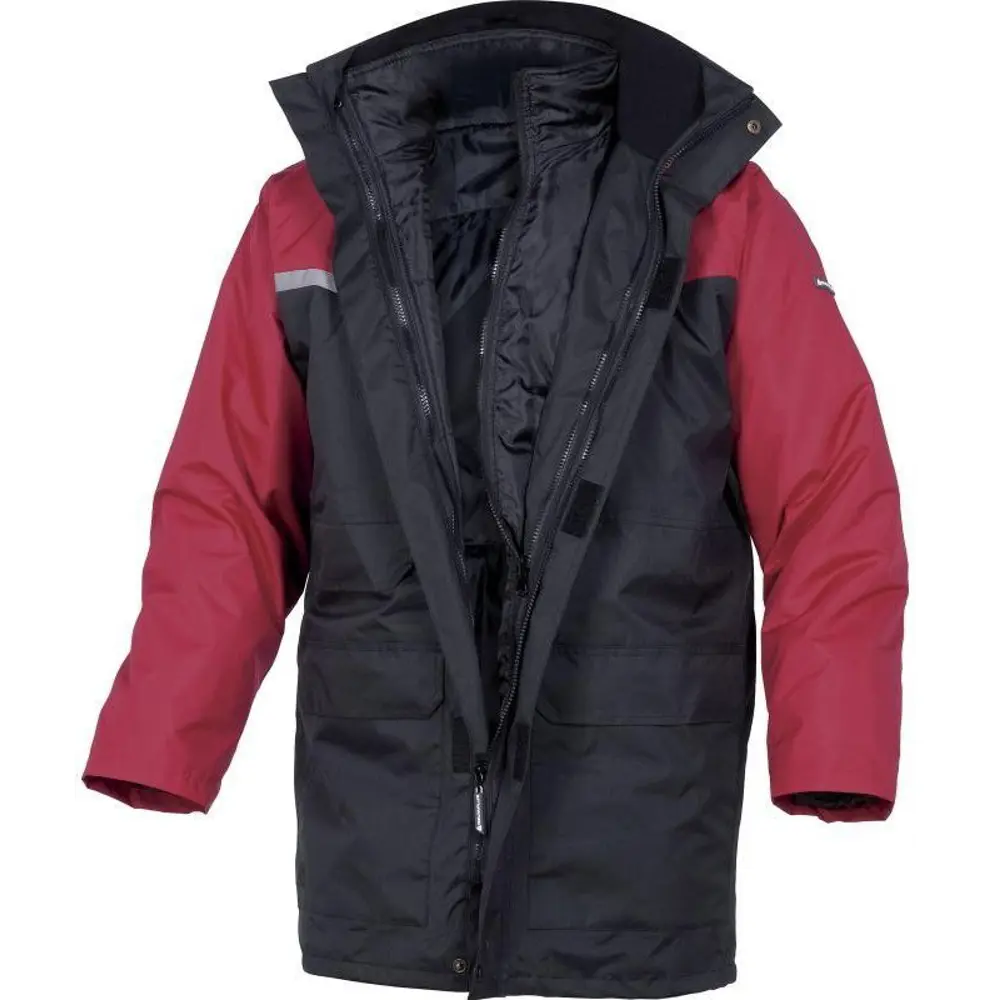 Куртка рабочая утепленная Delta Plus Alaska 2 цвет черный/красный размер XL рост 180-188 см STLM-2096125 - Вид №2