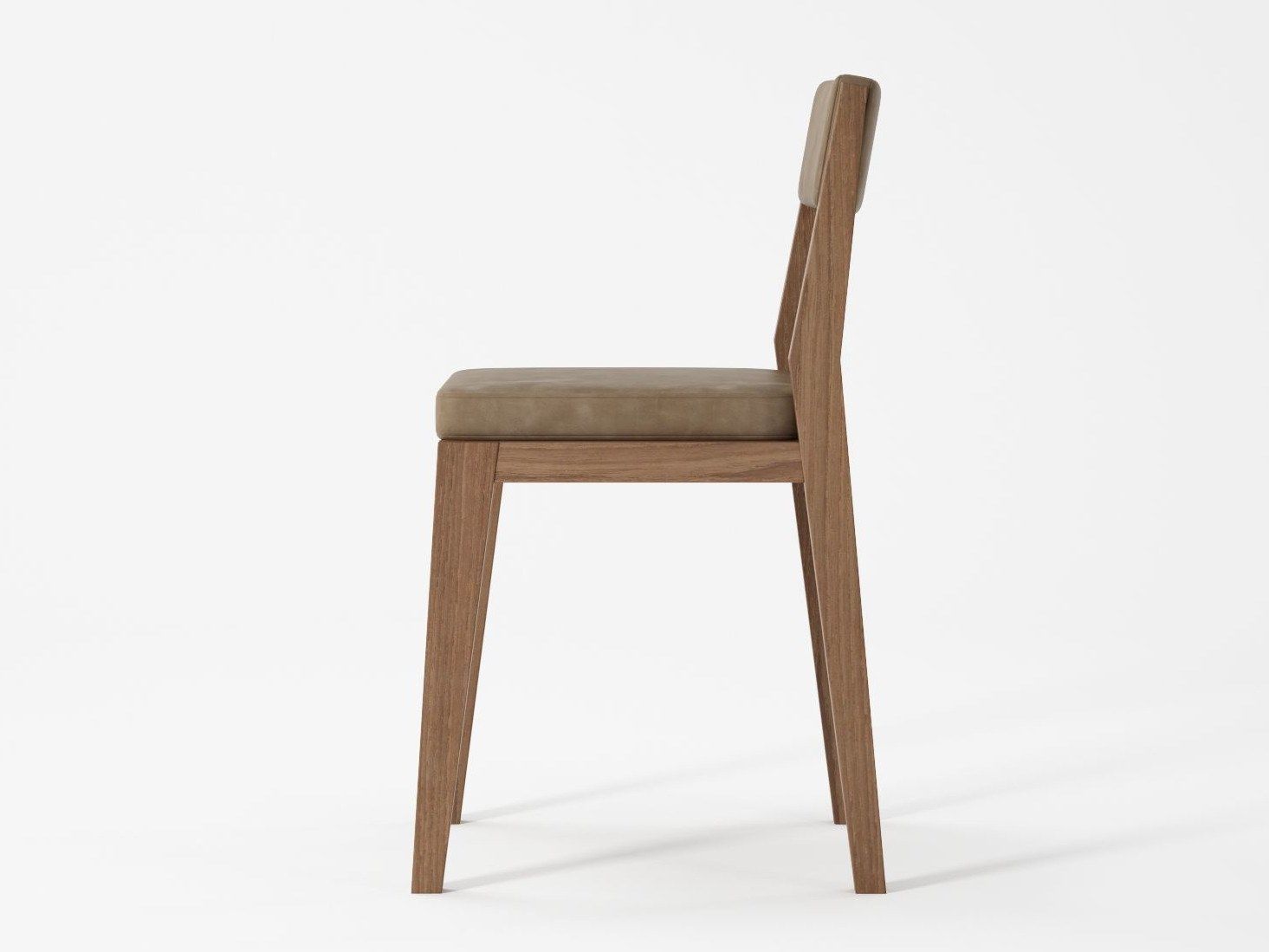 Мягкий стул для ресторана из массива дерева KARPENTER Nouveau Bistro ARCH-00008818 - Вид №27