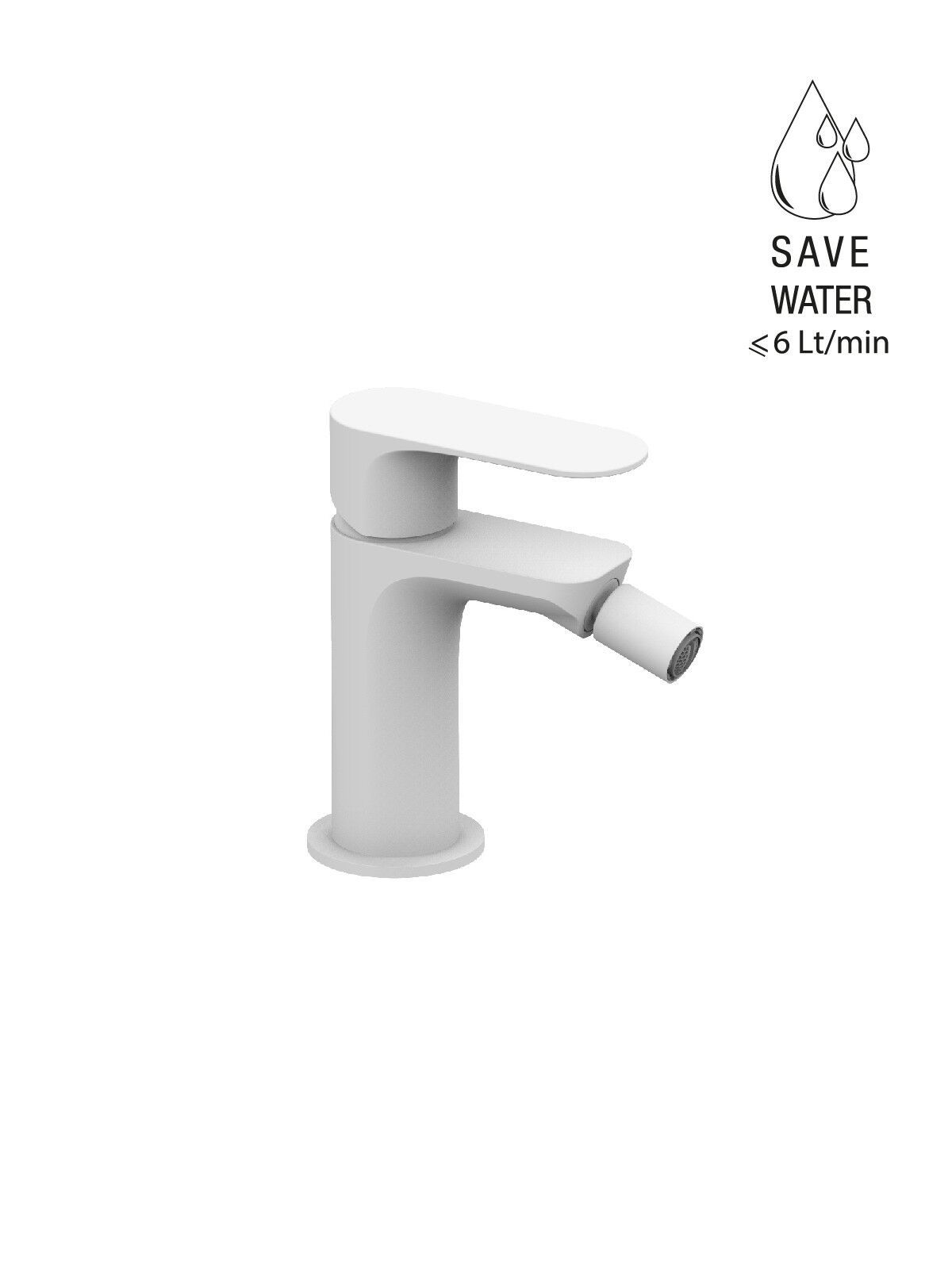 Смеситель для биде без слива с ограничителем расхода Rubinetterie Frattini Lea ARCH-00143176 - Вид №16