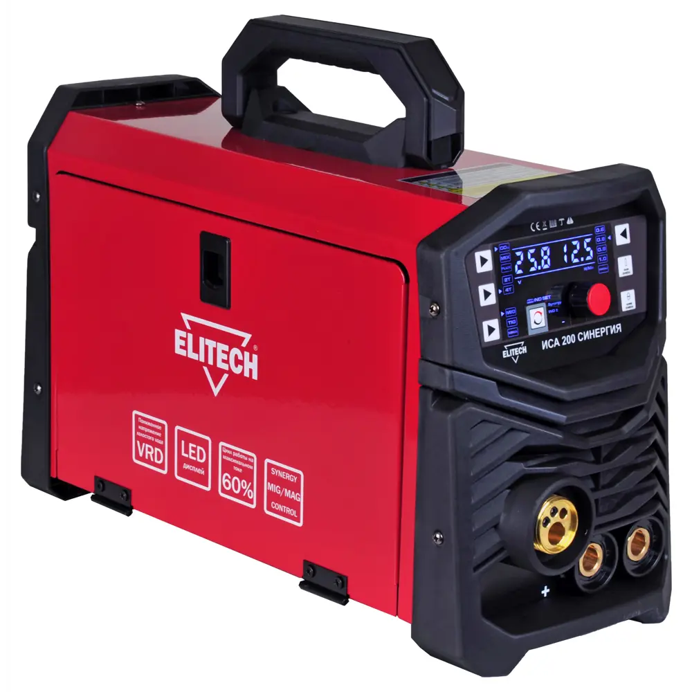 Инверторный сварочный аппарат Elitech ИСА 200 для профессиональных работ 89348602 STLM-0840105 - Вид №1