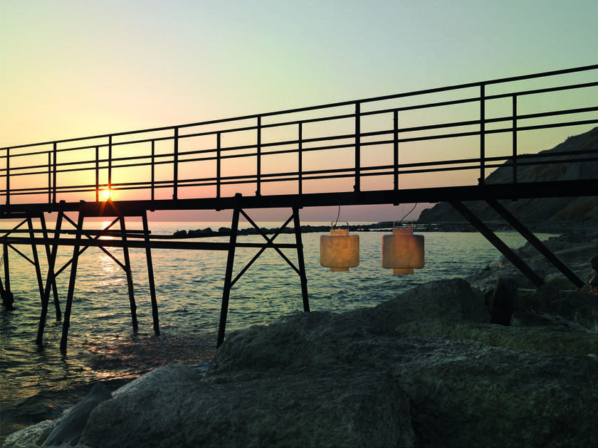 Karman Подвесной светильник для улицы из стеклопластика Kimono sun-id-1447668 - Вид №1