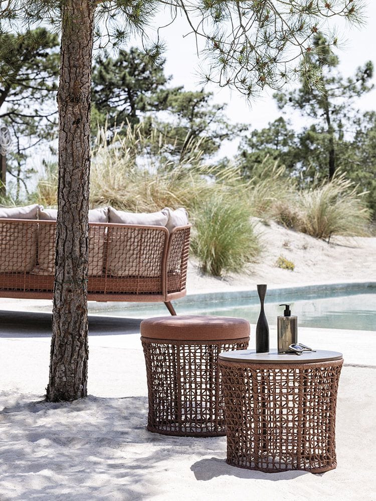 Алюминиевый низкий садовый стул с порошковым покрытием Varaschin Эмма ARCH-00116860 - Вид №3