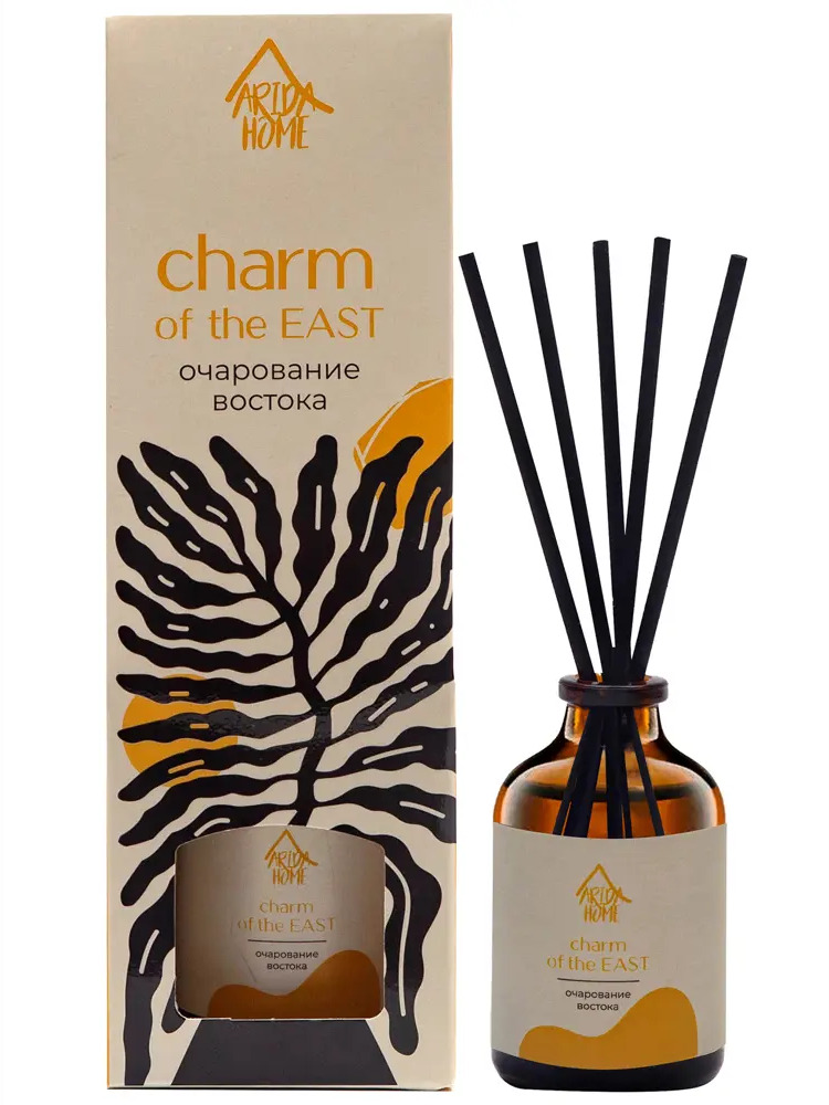 ARIDA HOME Диффузор «Восточная нежность» 50 мл с ротанговыми палочками 82270946