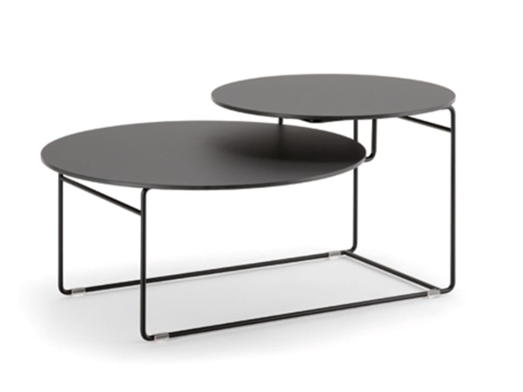 Низкий стол из стали и дерева Nahu ECLIPSE ARCH-00103989