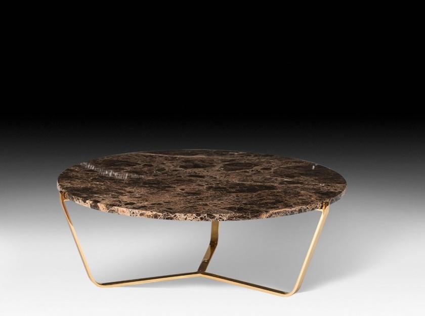 VGnewtrend Низкий круглый журнальный столик sun-id-1468028 - Вид №1