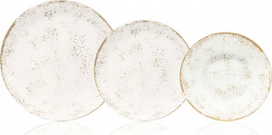 10670207 Churchill Набор тарелок CHURCHILL UMBRIA, 12 шт, белый, фаянс Фаянс