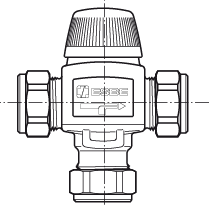 3105 04 00 VTA313Ротационные клапаны » Esbe серии VTA310  - Вид №1
