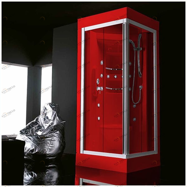 Душевая кабина Gruppo treesse Acquazzurra 80 STI-B7566D-K белая с гидромассажем угловая правая STIB7566DK