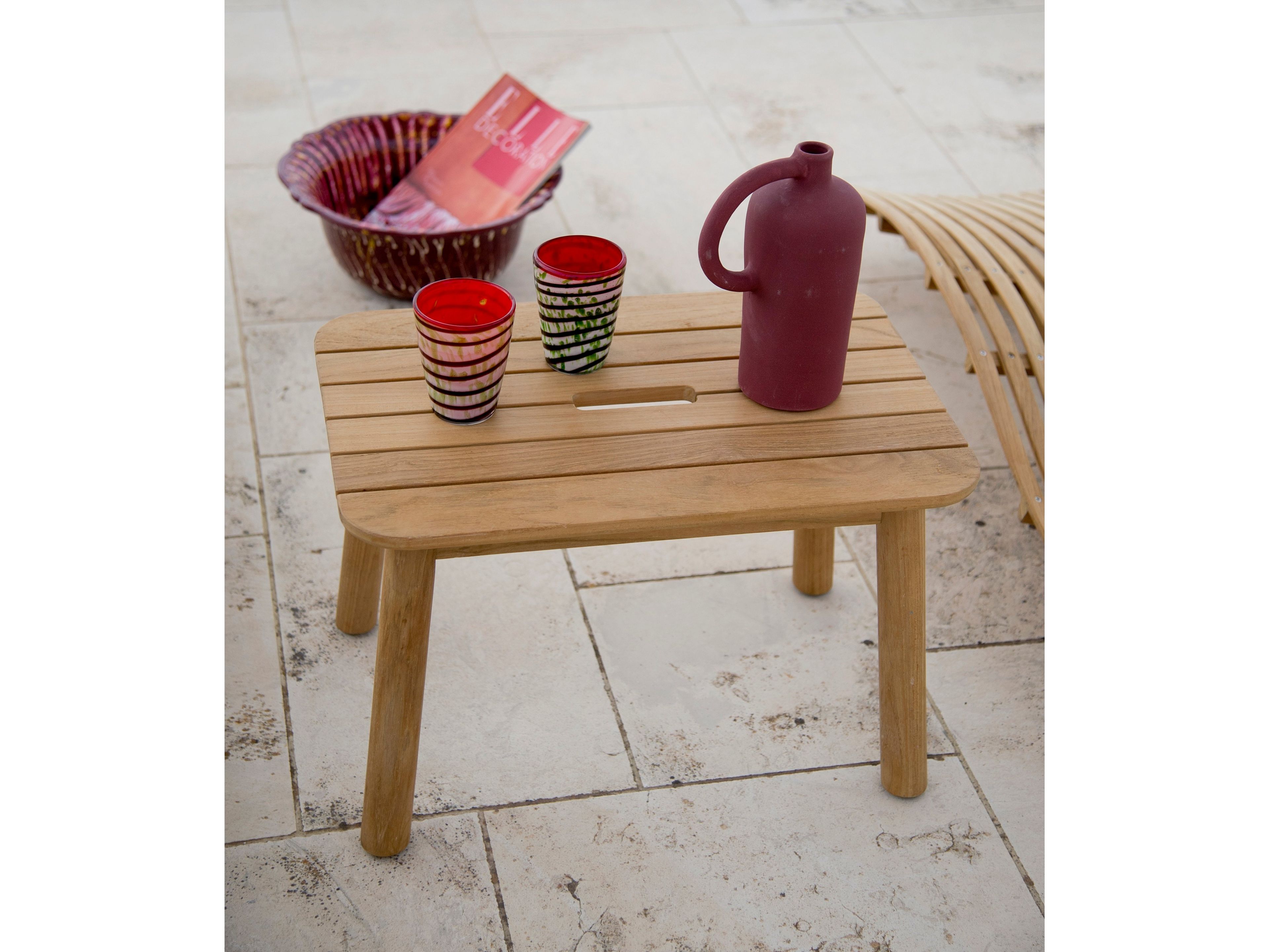 ТИК прямоугольный низкий садовый столик Unopiù Pevero ARCH-00040518 - Вид №1