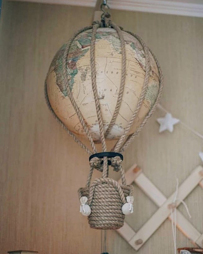 Монгольфьер диаметр 30 см "Глобус" MY CASPER NEW 334236 Бежевый Santreyd  - Вид №1