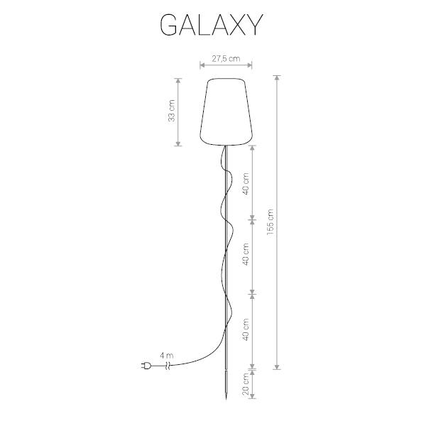 Ландшафтный светильник Nowodvorski Galaxy 9425 NOWODVORSKI ФОНАРЬ 271358 Белый  - Вид №1