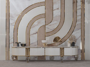 Шкаф для телевизора с распашными дверцами