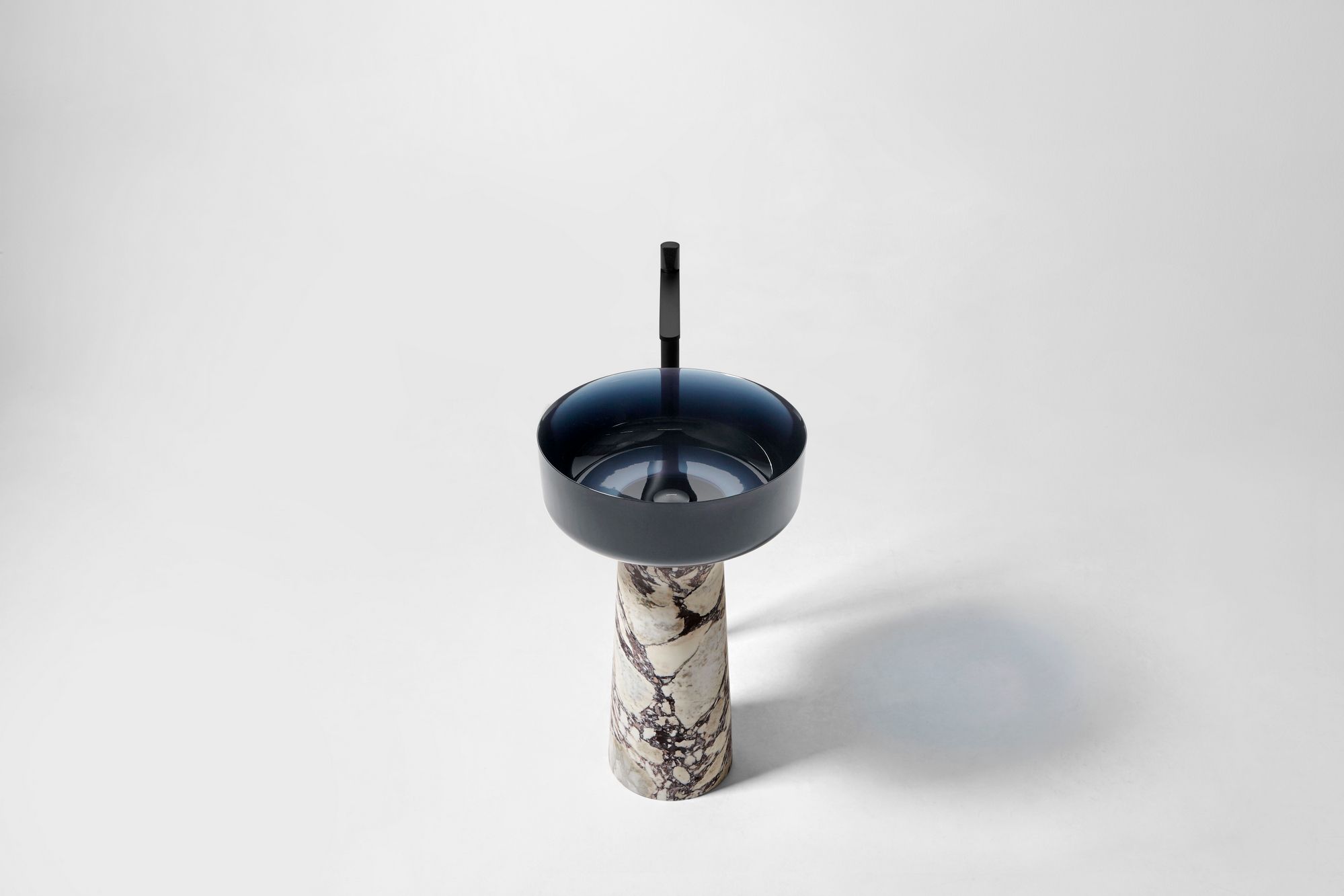 Круглая мраморная раковина Calacatta Viola и Cristalmood® Antoniolupi ALBUME12 + ALBUME21 ARCH-00069913 - Вид №5