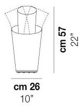 Vetreria Vistosi Настольная лампа из дутого стекла Assiba sun-id-1512172 - Вид №1