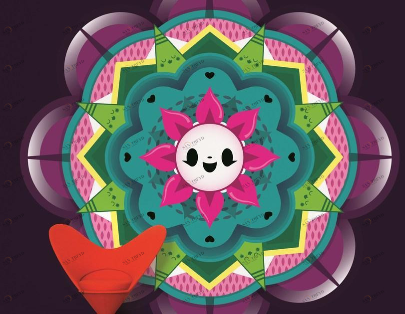 Moustache Обои на стену Domestic Ndl023 