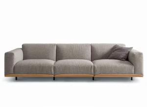arflex 3-х местный тканевый диван Claudine