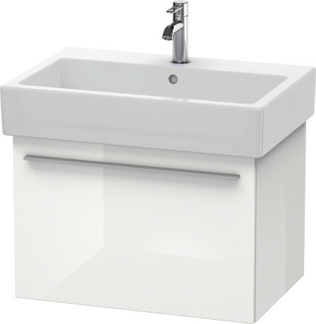XL604208585 Тумбочка подвесная X-Large #XL6042 650 x 443 мм Белый глянцевый лак Duravit - Вид №2