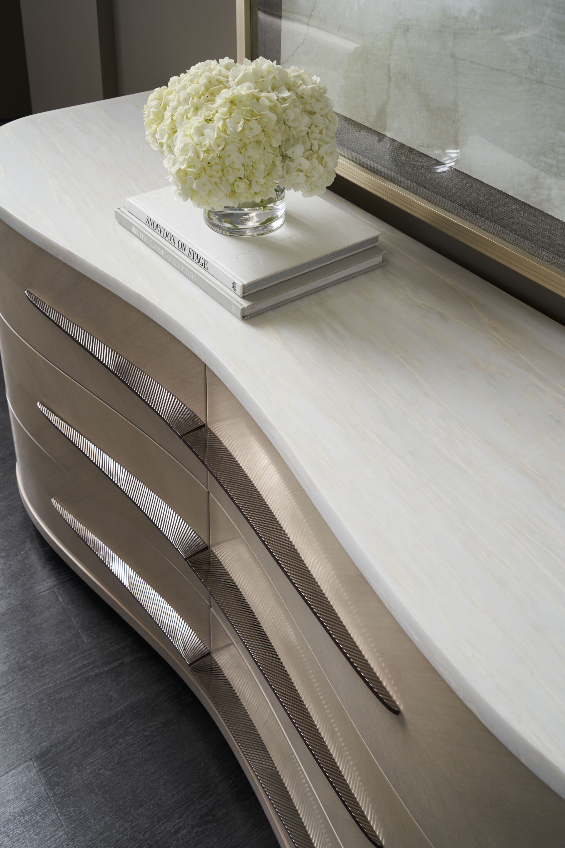 Комод с мраморной столешницей Caracole ROAM ARCH-00050189 - Вид №2