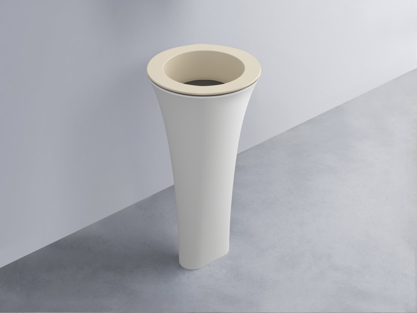 AMLA45-LN+AMPILT-FN+AMCOLT-BL Раковина Amedeo Tondo отдельностоящая cielo Enjoy + Amedeo Ceramica Cielo