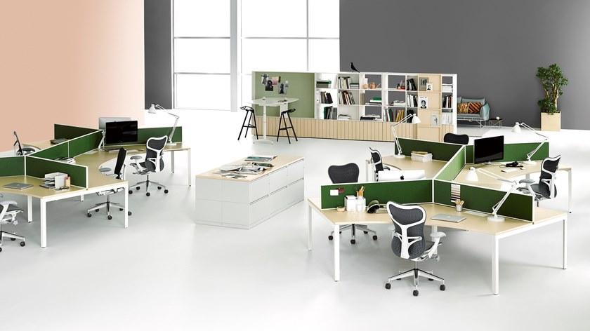 Herman Miller Книжный шкаф открытого офиса Locale sun-id-1495019 - Вид №9