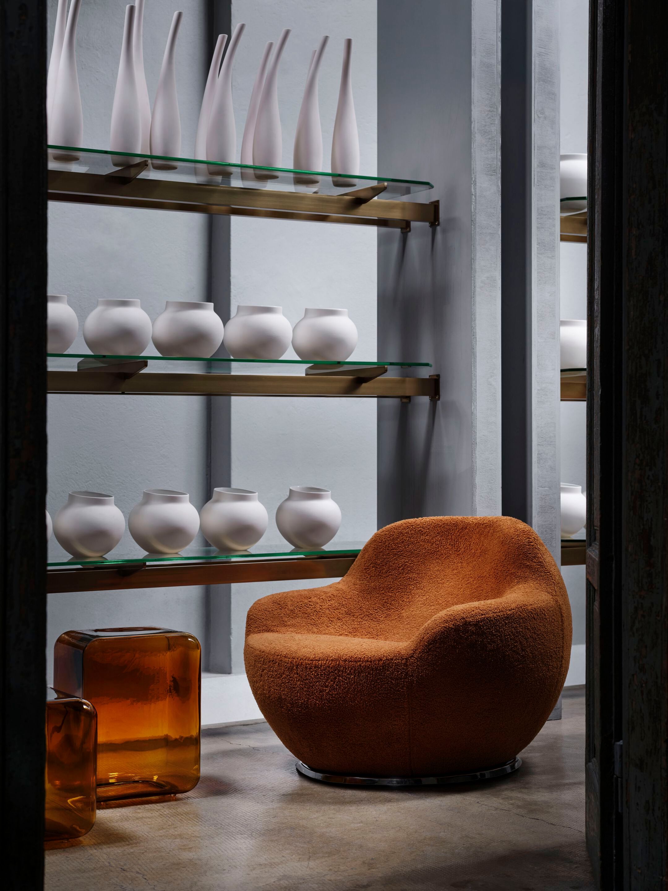 Тканевое кресло с оттоманкой ACERBIS PALLA ARCH-00028372 - Вид №5