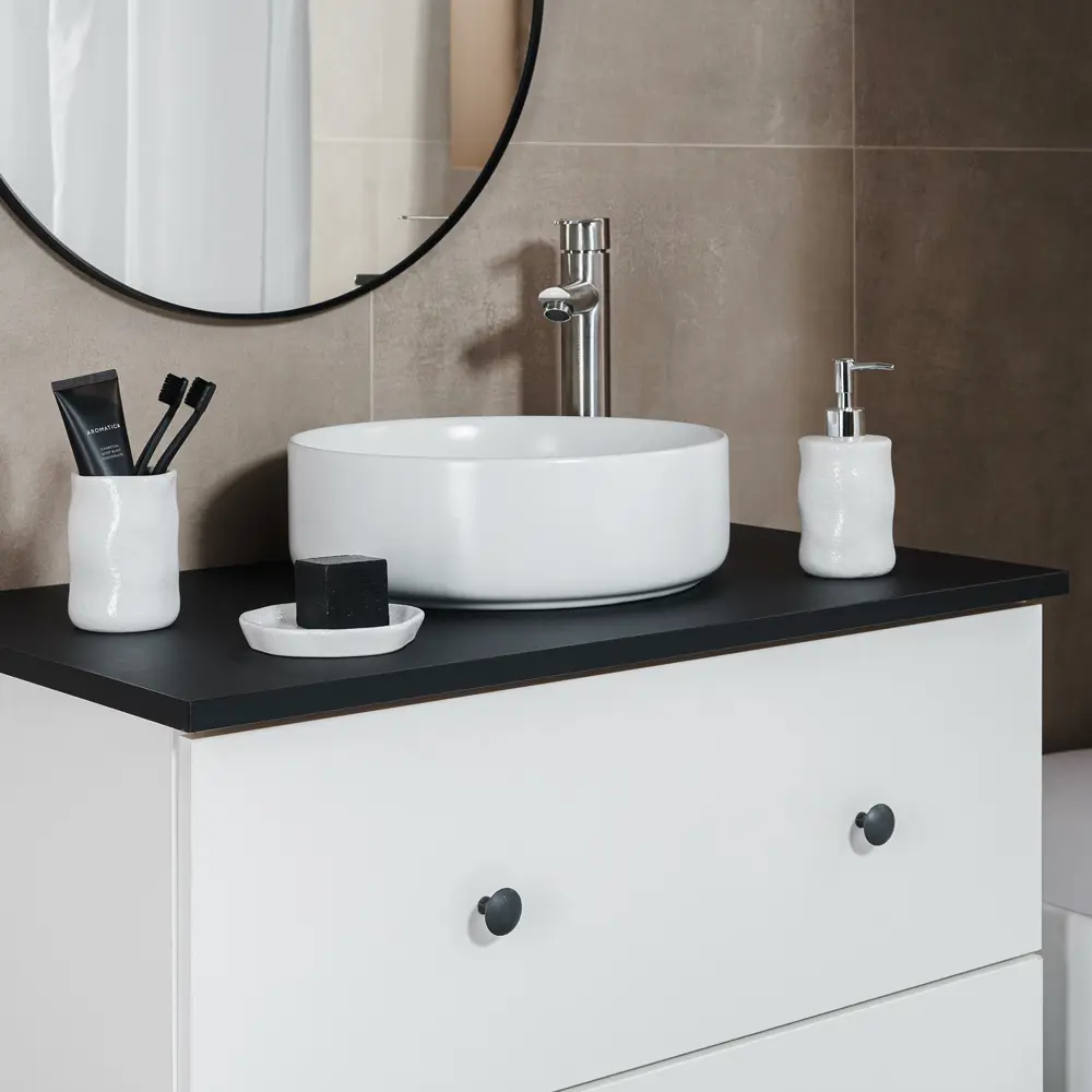 Керамический стакан для зубных щеток Verran Mollis 89384099 STLM-1576928 - Вид №6