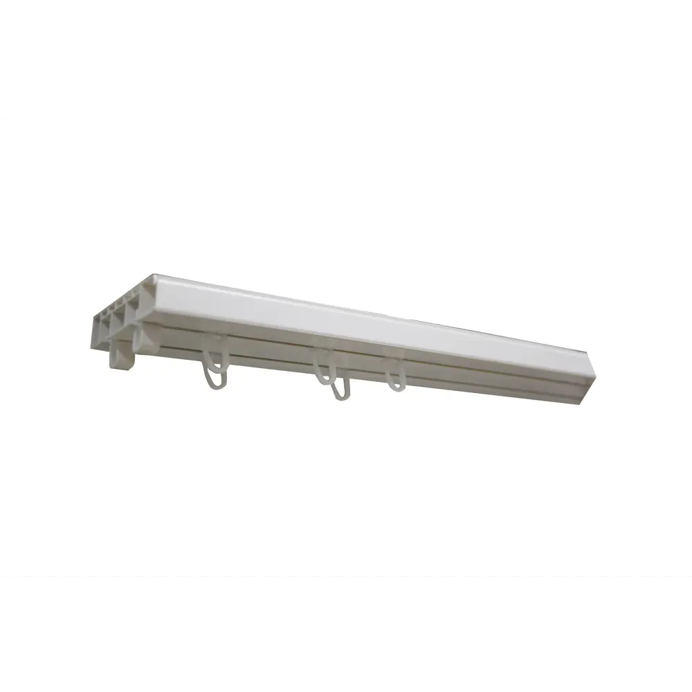 Двухрядный карниз INSPIRE для штор 400 см белый 89365441 STLM-1382473 - Вид №2