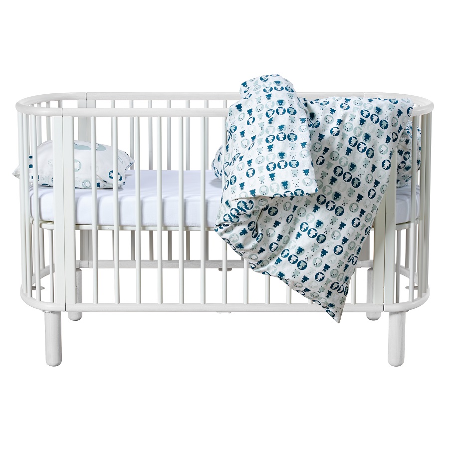 Кроватка Flexa Baby, белая, 88х145х75 см 801780140 - Вид №9