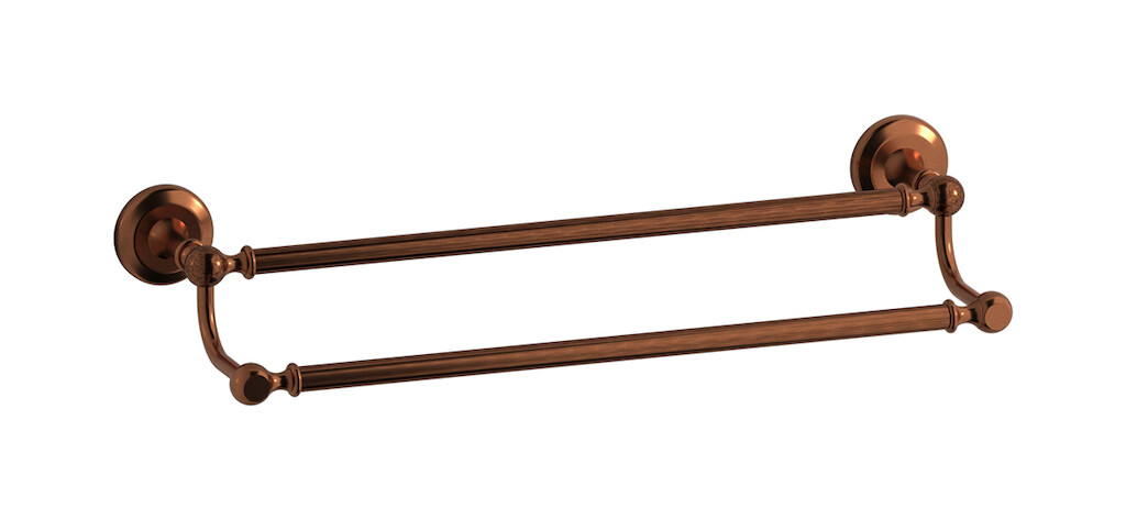 Двойная вешалка для полотенец WE ARE IB hr062rr Antique Copper Hermes