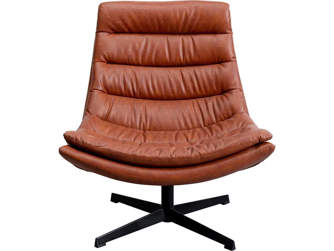 Вращающееся кресло с кожаными спицами KARE Design LIDO ARCH-00144256