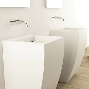 LTJ07185 Накладная раковина на столешницу  квадратная MOMA Design