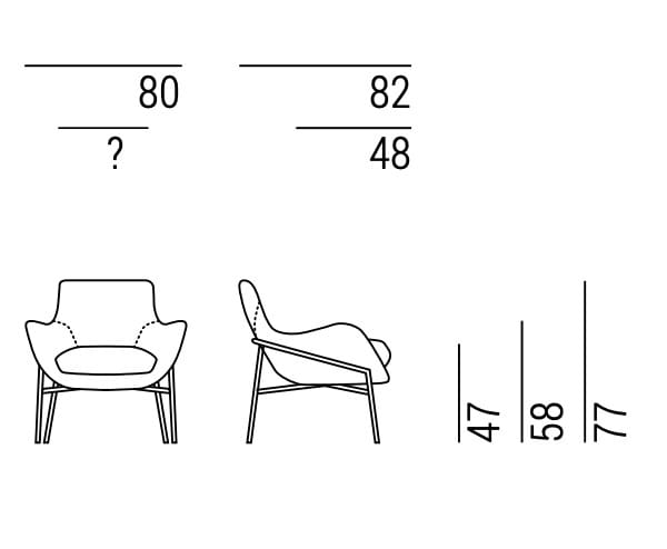Кресло с подлокотниками Marelli BRERA ARCH-00147109 - Вид №17