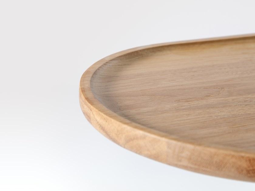 Liqui Contracts Овальный сервировочный столик из стали и дерева Georgie sun-id-1483901 - Вид №3