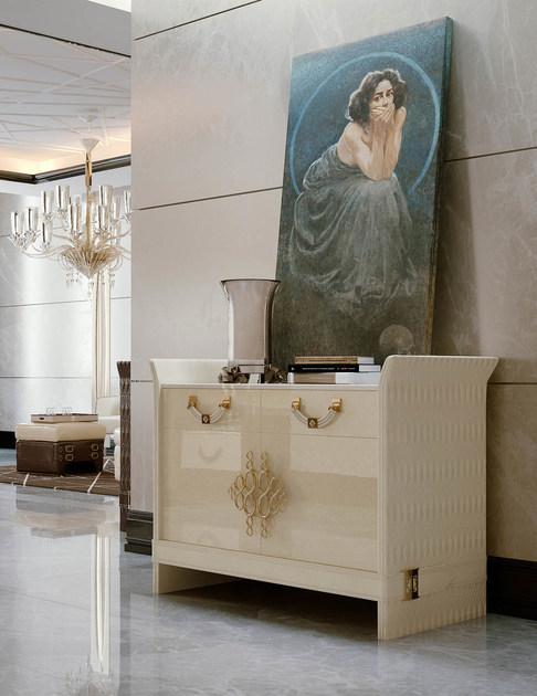 Turri Буфет из лакированной древесины с распашными дверцами Numero tre sun-id-1436870 - Вид №2