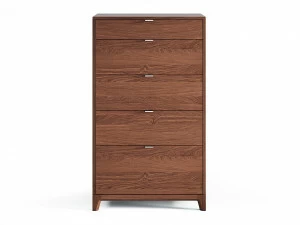 Комод высокий дуб коричневый Case THE IDEA ДИЗАЙНЕРСКИЕ 209979 Коричневый