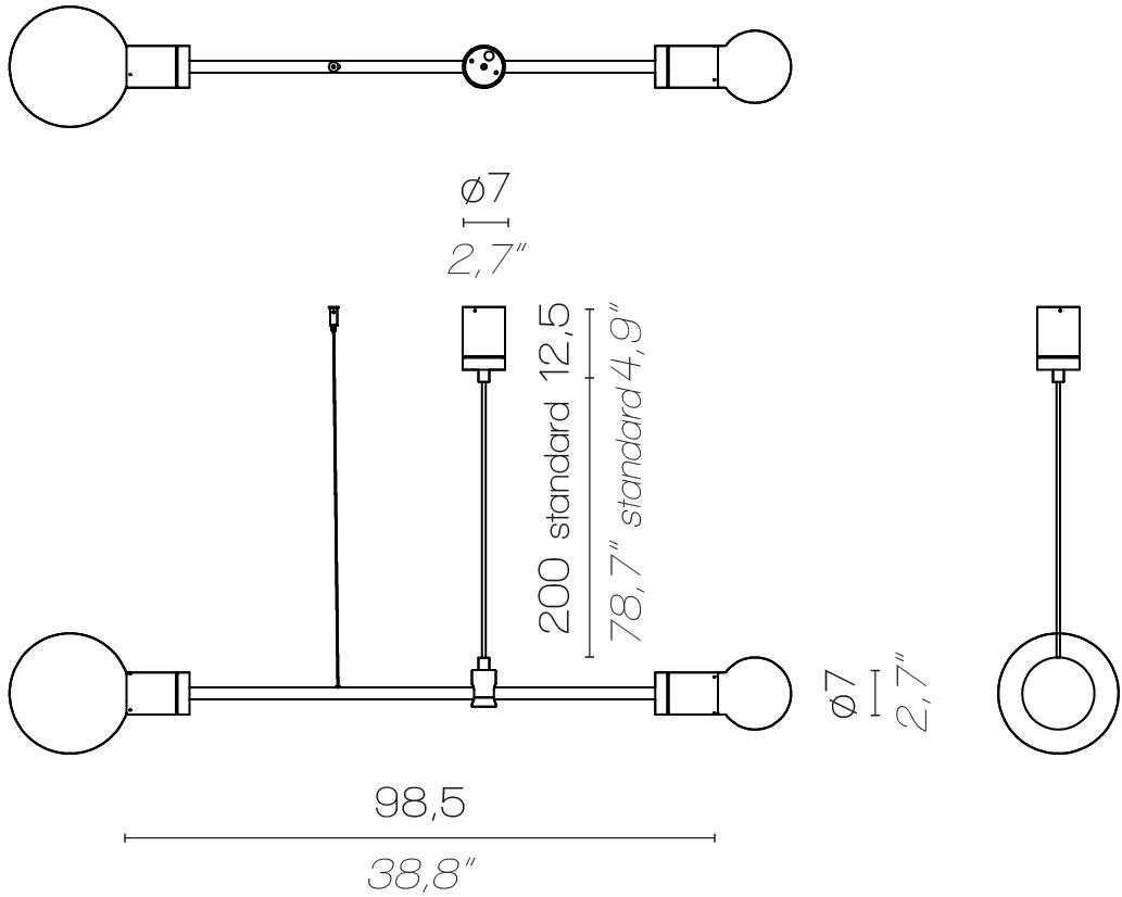 Contardi Светодиодная подвесная лампа Solitario sun-id-1364674 - Вид №16