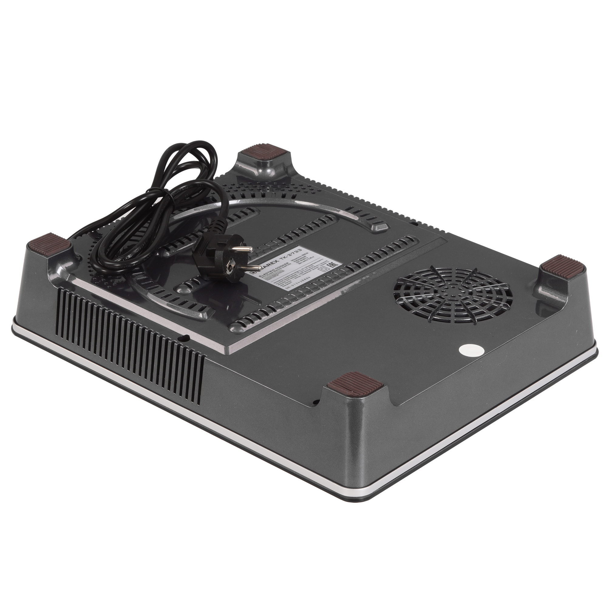 9229149 Плита компактная электрическая Tuarex TK-2733 черный STDN-0083155 - Вид №4