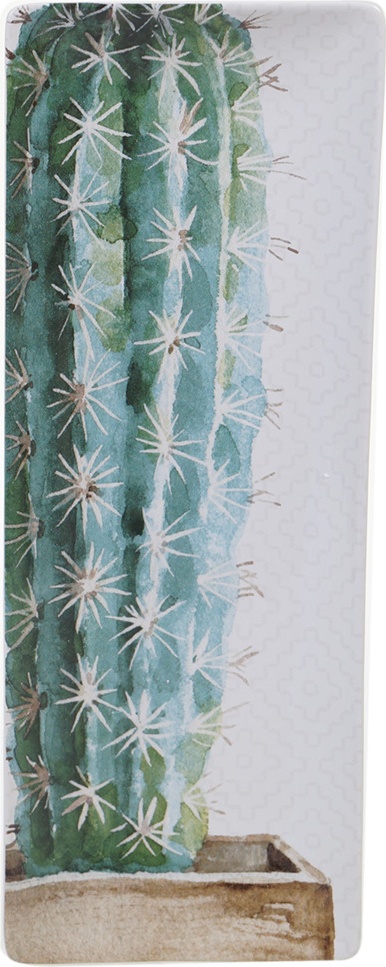 10641615 Certified International Блюдо прямоугольное Certified Int. Кактусы.Цереус 40х15см, керамика Керамика 