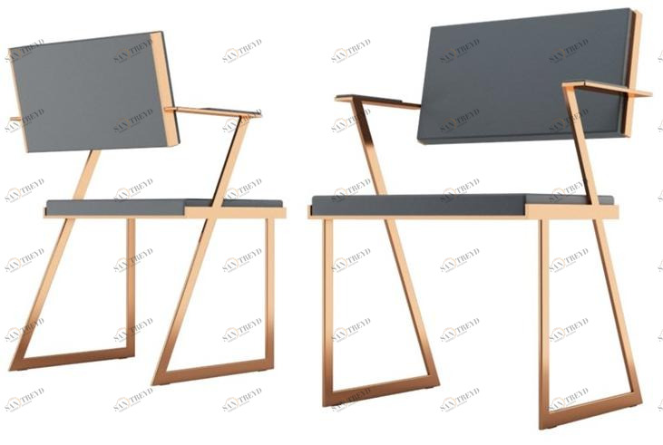 ZALABA Design Кожаное кресло с подлокотниками Zulu sun-id-1479677